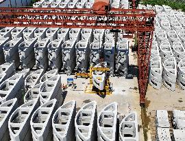 Nanchang-Jiujiang High-speed Railway Construction in Nanchang
