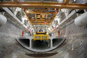 Nanchang-Jiujiang High-speed Railway Construction in Nanchang