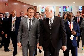 Macron At 4th UN International Conference on Financing for Development - Seville