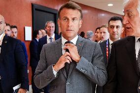Macron At 4th UN International Conference on Financing for Development - Seville