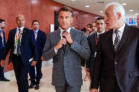 Macron At 4th UN International Conference on Financing for Development - Seville