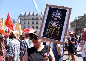 French Public Broadcasting On Strike - Paris