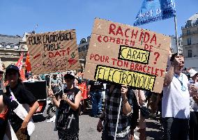 French Public Broadcasting On Strike - Paris