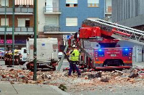 Appartement Explosion in Turin - Italy