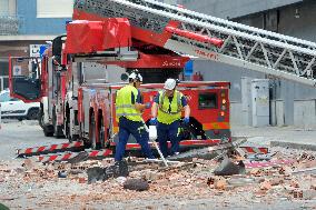 Appartement Explosion in Turin - Italy