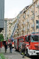 Appartement Explosion in Turin - Italy