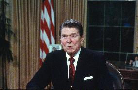 Reagan Oval Office Address on Contra Aid