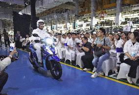 Honda's 40 millionth motorbike in Vietnam