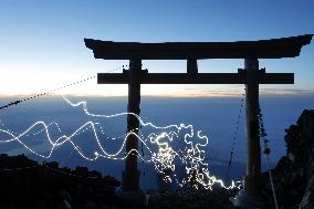 Mt. Fuji climbing season begins