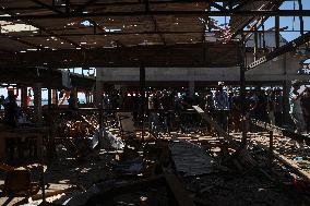 Israeli Airstrike in Gaza City