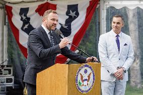 US EmbassyÂ´s reception