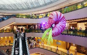 Giant Marine Biological Art Installation