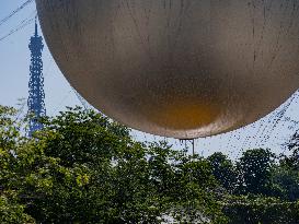 Olympic Flame Returns to Tuileries Garden in New Display - Paris