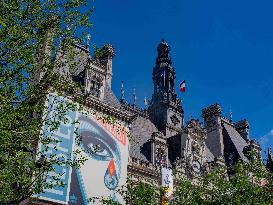 Urban Forest Installed at Paris City Hall - Paris