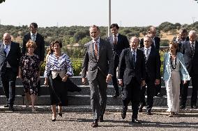 King Felipe VI during an audience - Seville