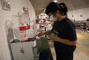 Six Air-Raid Shelters Open to Protect Against the Heat - China