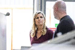 Queen Maxima Visits Radboud University Medical Center - Netherlands
