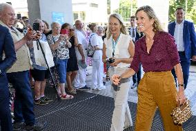 Queen Maxima Visits Radboud University Medical Center - Netherlands