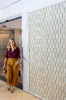 Queen Maxima Visits Radboud University Medical Center - Netherlands