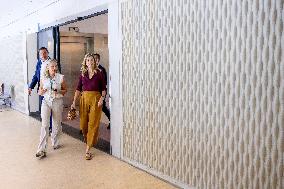 Queen Maxima Visits Radboud University Medical Center - Netherlands