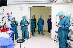 Queen Maxima Visits Radboud University Medical Center - Netherlands
