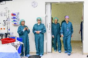 Queen Maxima Visits Radboud University Medical Center - Netherlands