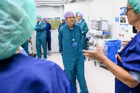 Queen Maxima Visits Radboud University Medical Center - Netherlands