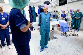 Queen Maxima Visits Radboud University Medical Center - Netherlands