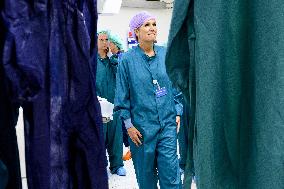 Queen Maxima Visits Radboud University Medical Center - Netherlands