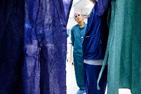 Queen Maxima Visits Radboud University Medical Center - Netherlands