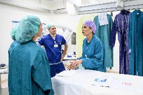 Queen Maxima Visits Radboud University Medical Center - Netherlands