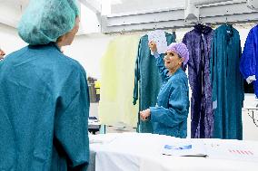 Queen Maxima Visits Radboud University Medical Center - Netherlands