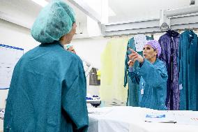 Queen Maxima Visits Radboud University Medical Center - Netherlands