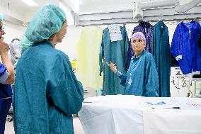 Queen Maxima Visits Radboud University Medical Center - Netherlands