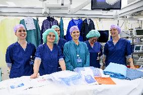 Queen Maxima Visits Radboud University Medical Center - Netherlands