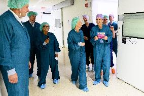 Queen Maxima Visits Radboud University Medical Center - Netherlands
