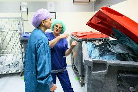 Queen Maxima Visits Radboud University Medical Center - Netherlands
