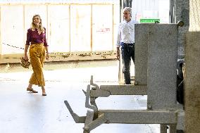 Queen Maxima Visits Radboud University Medical Center - Netherlands