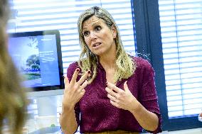 Queen Maxima Visits Radboud University Medical Center - Netherlands
