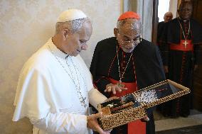 Pope Leo XIV Receives In Private Audience - Vatican