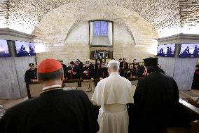 Pope Leo XIV Meets Members Of The Patriarchal Church Of Antioch - Vatican