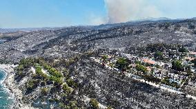 Izmir Wildfires 50 Thousand People Evacuated - Turkey