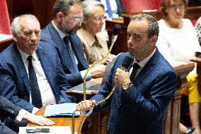 Questions to the government at the National Assembly - Paris RL
