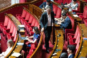 Examination of a PS motion of no confidence against the French prime minister - Paris RL