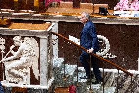 Examination of a PS motion of no confidence against the French prime minister - Paris RL