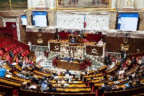 Examination of a PS motion of no confidence against the French prime minister - Paris RL