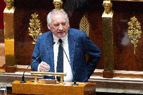 Examination of a PS motion of no confidence against the French prime minister - Paris RL