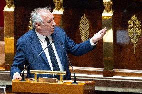 Examination of a PS motion of no confidence against the French prime minister - Paris RL