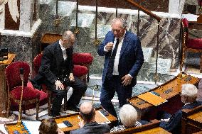 Examination of a PS motion of no confidence against the French prime minister - Paris RL
