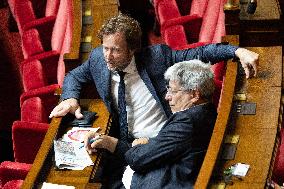 Examination of a PS motion of no confidence against the French prime minister - Paris RL